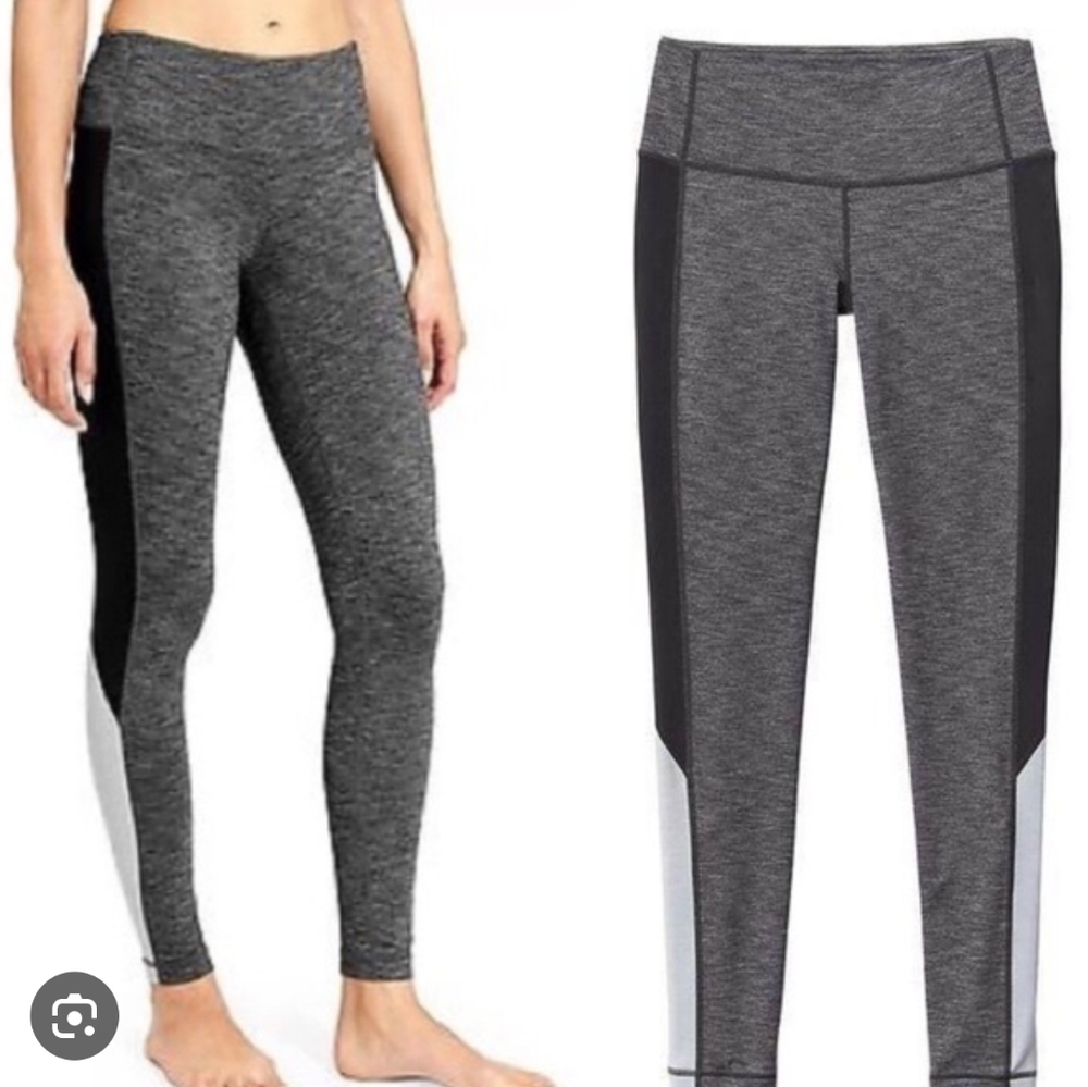 Athleta Colorblock Revelation Tight Size Large